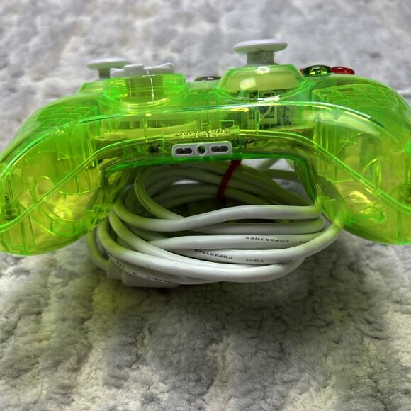 Rock Candy Wired Green Controller Microsoft Xbox 360 - Picture 8 of 8